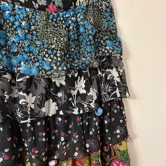 Sacred Threads tiered maxi skirt, size L. - Picture 3 of 9